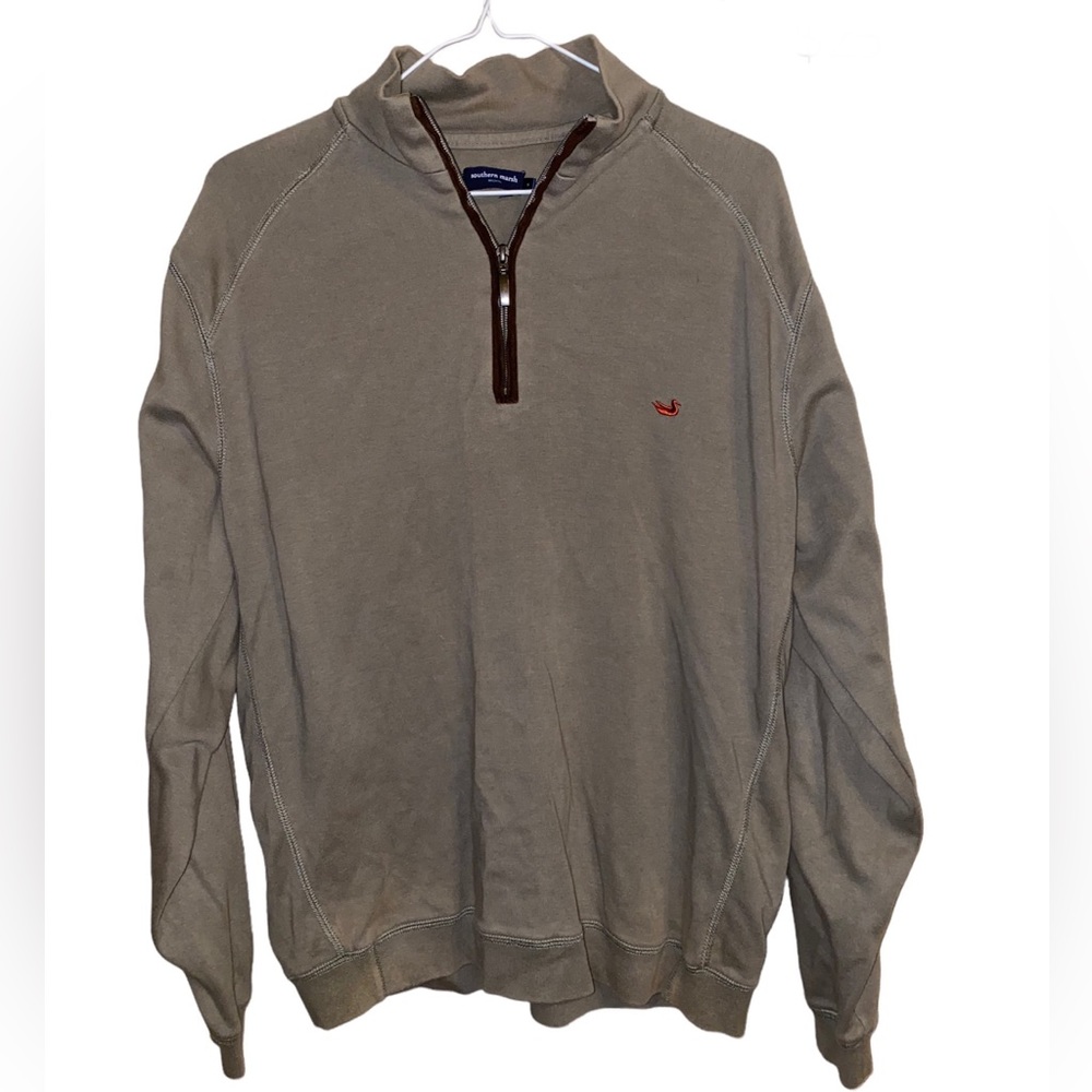 Southern Marsh Downpour 1/4 zip sweater